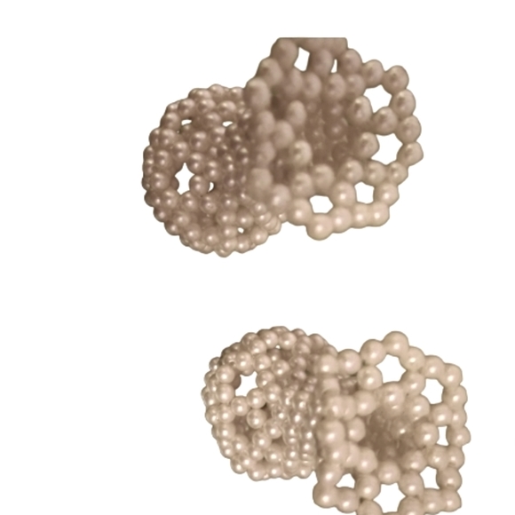 1970's 2 Beaded Flower Vase size Small - Picture 4 of 4